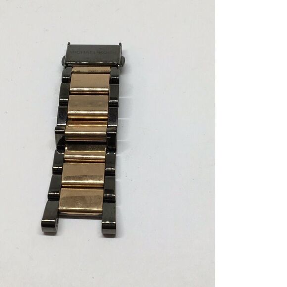 Authentic Michael Kors Band Partial Links Clasp Use For Parts 20mm V607 - Picture 2 of 9